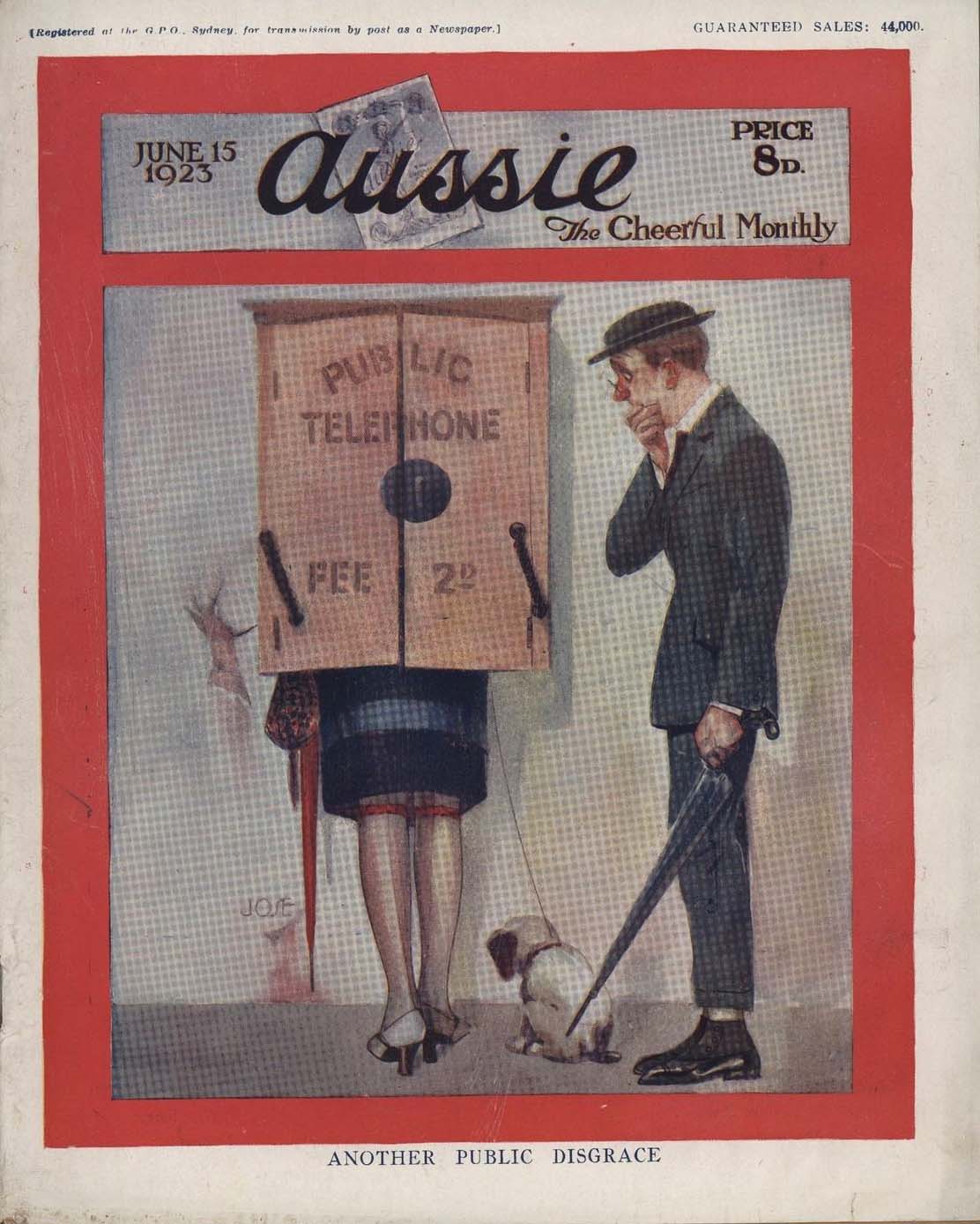 Aussie the Cheerful Monthly (Aussie, 1920 series) #52 (15 June 1923)