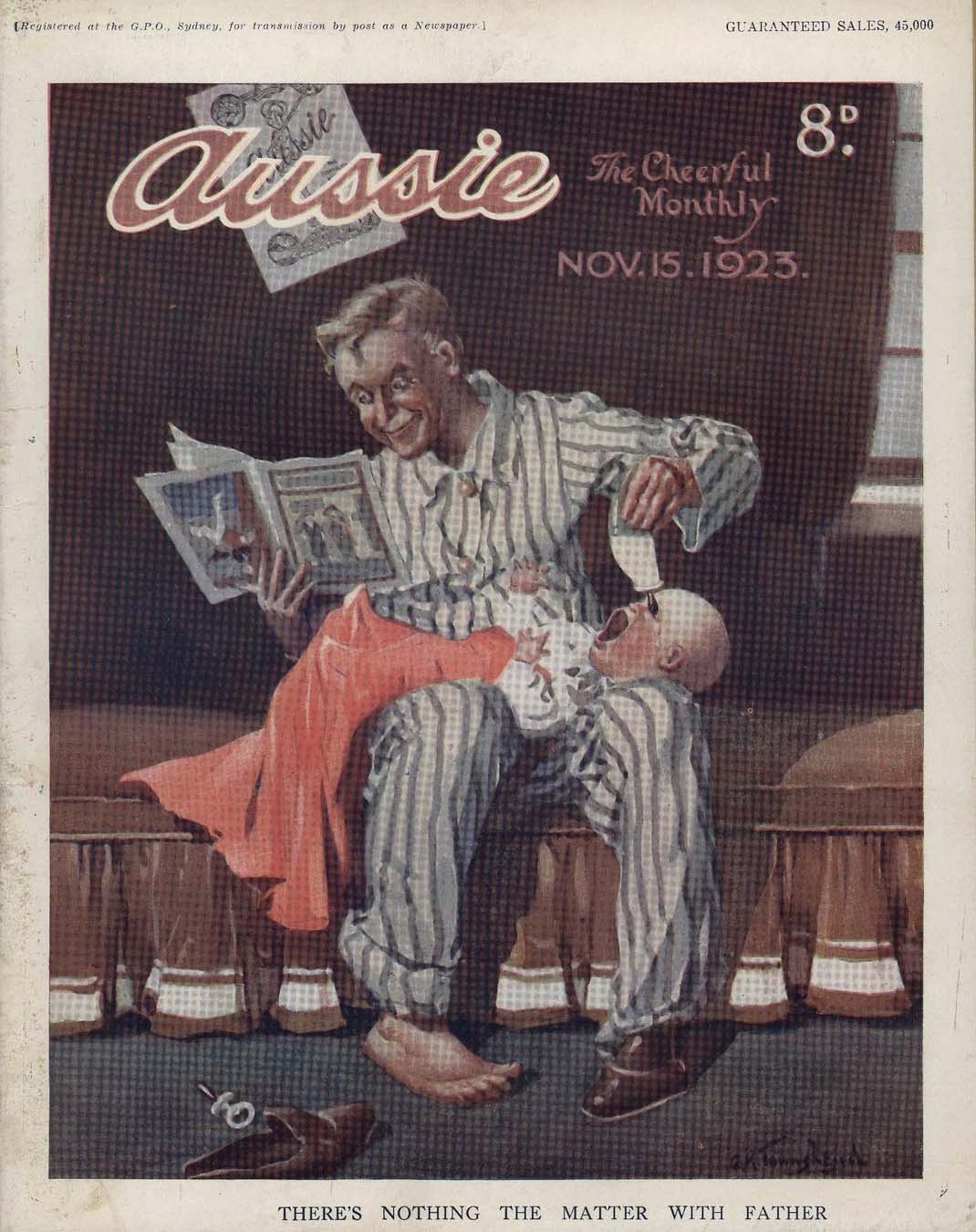 Aussie the Cheerful Monthly (Aussie, 1920 series) #57 (15 November 1923)