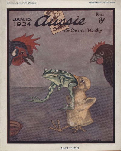 Aussie the Cheerful Monthly (Aussie, 1920 series) #59 15 January 1924