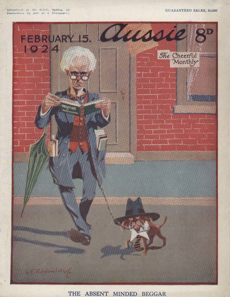 Aussie the Cheerful Monthly (Aussie, 1920 series) #60 (15 February 1924)
