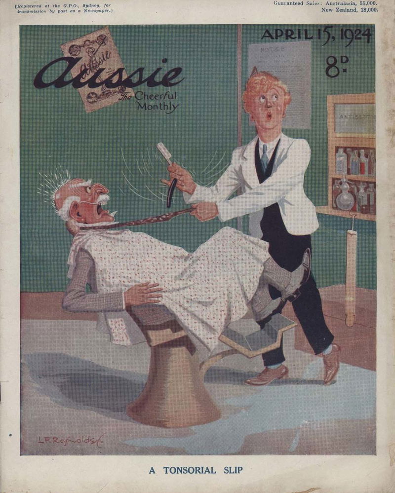 Aussie the Cheerful Monthly (Aussie, 1920 series) #62 (15 April 1924)