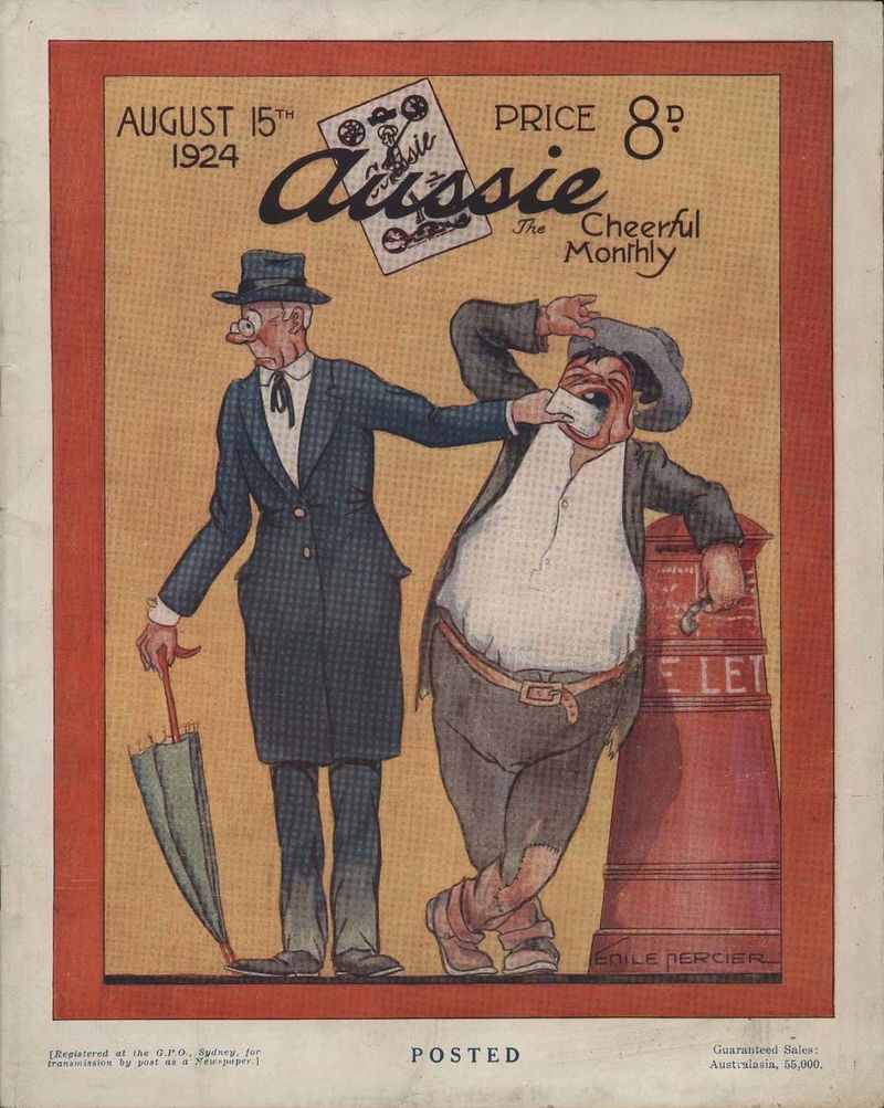 Aussie the Cheerful Monthly (Aussie, 1920 series) #66 (15 August 1924)
