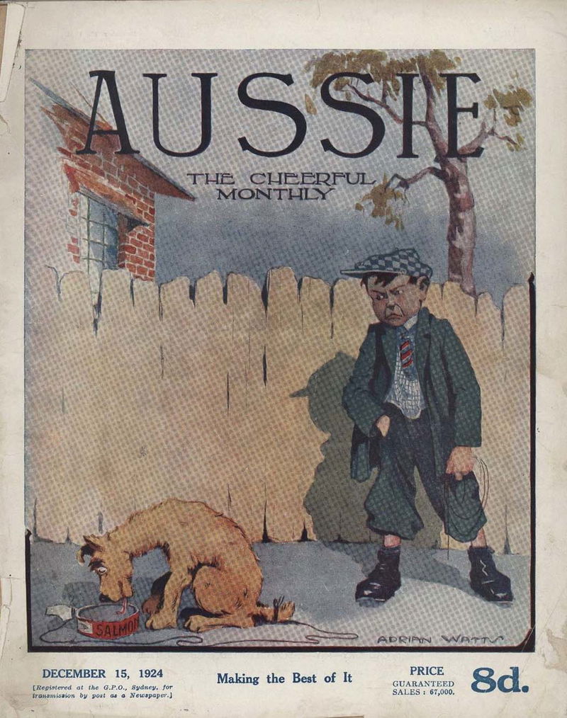 Aussie the Cheerful Monthly (Aussie, 1920 series) #70 (15 December 1924)