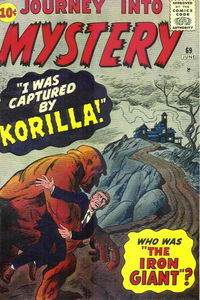 Journey into Mystery (Marvel, 1952 series) #69 June 1961