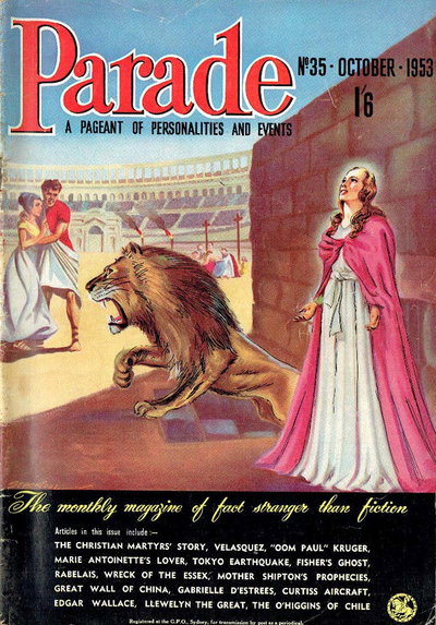 Parade  #35 (October 1953)