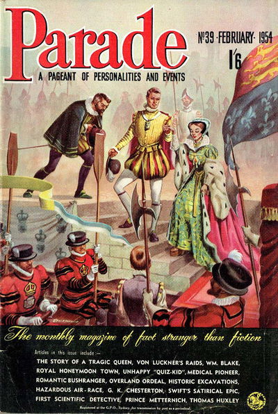 Parade (Invincible, 1947 series) #39 February 1954