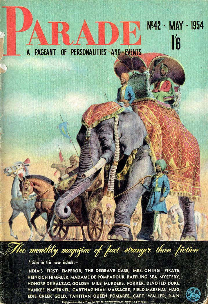Parade (Invincible, 1947 series) #42 (May 1954)