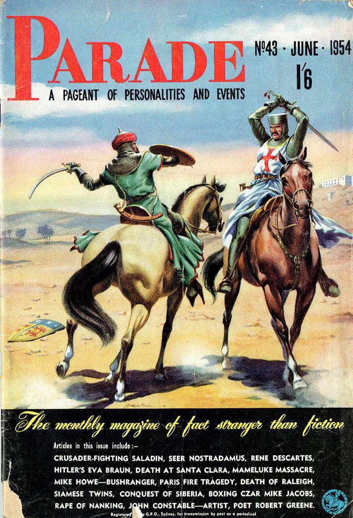 Parade (Invincible, 1947 series) #43 (June 1954)