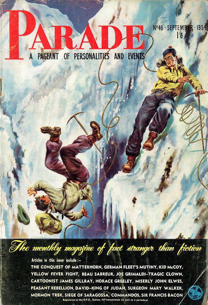 Parade (Invincible, 1947 series) #46 (September 1954)