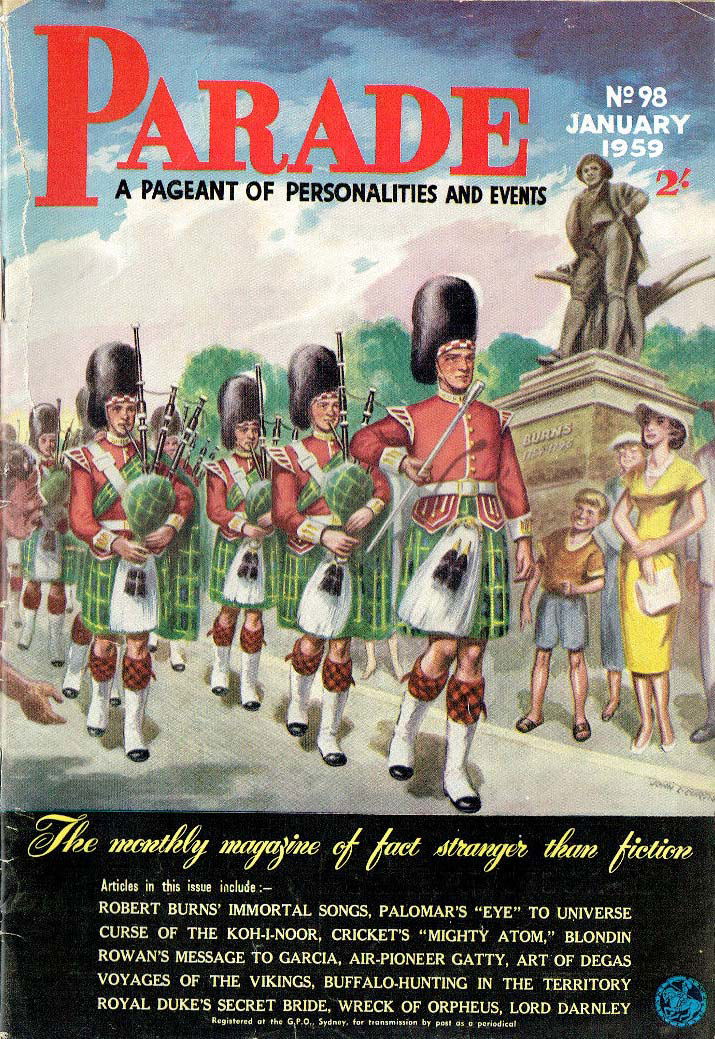 Parade (Invincible, 1947 series) #98 (January 1959)