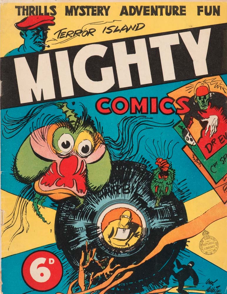 Mighty Comics (Frank Johnson, 1940)  (August 1940?)