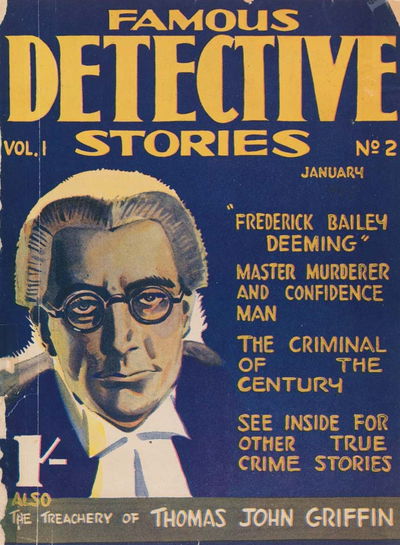 Famous Detective Stories (Frank Johnson, 1946 series) v1#2 January 1947