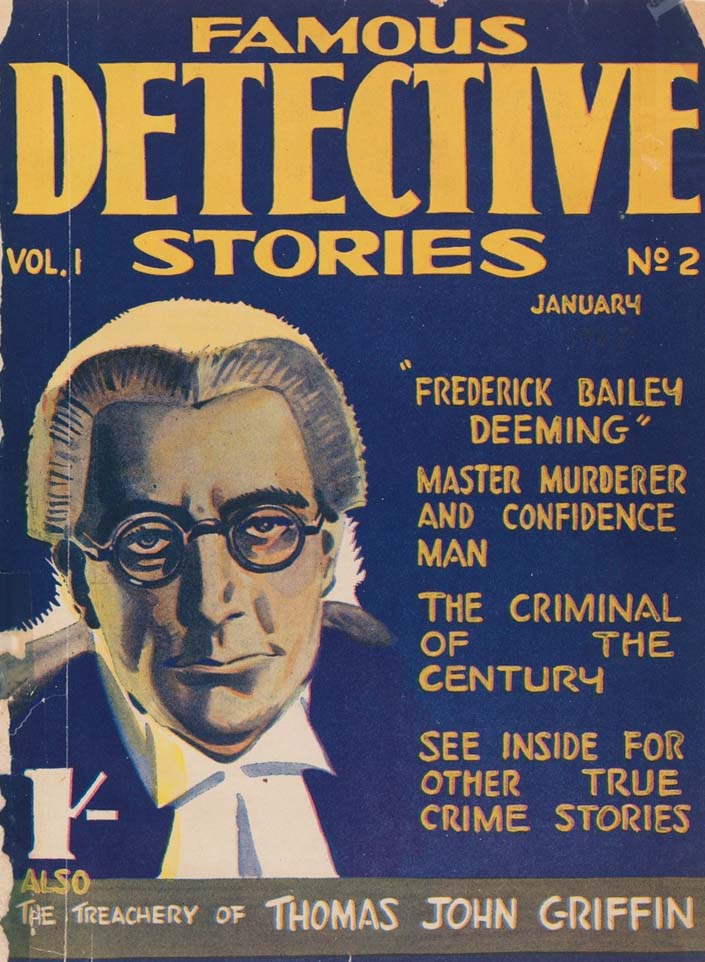 Famous Detective Stories (Frank Johnson, 1946 series) v1#2 (January 1947)