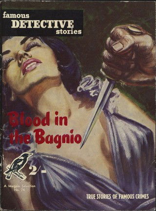 Magpie Books [Second series] (Frank Johnson, 1947? series) #74 [1] (April 1954) — Famous Detective Stories [April 1954?]