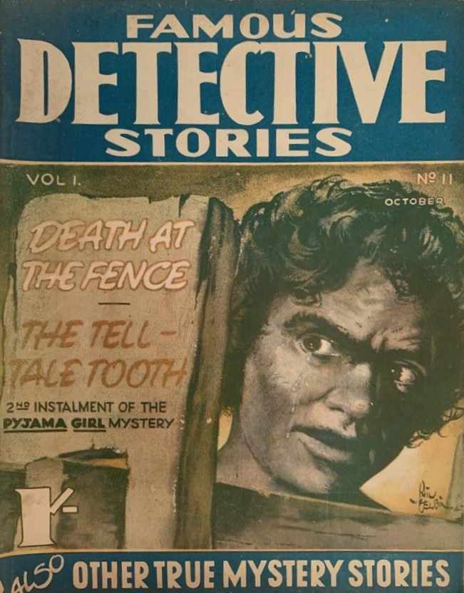 Famous Detective Stories (Frank Johnson, 1946 series) v1#11 (October 1947)