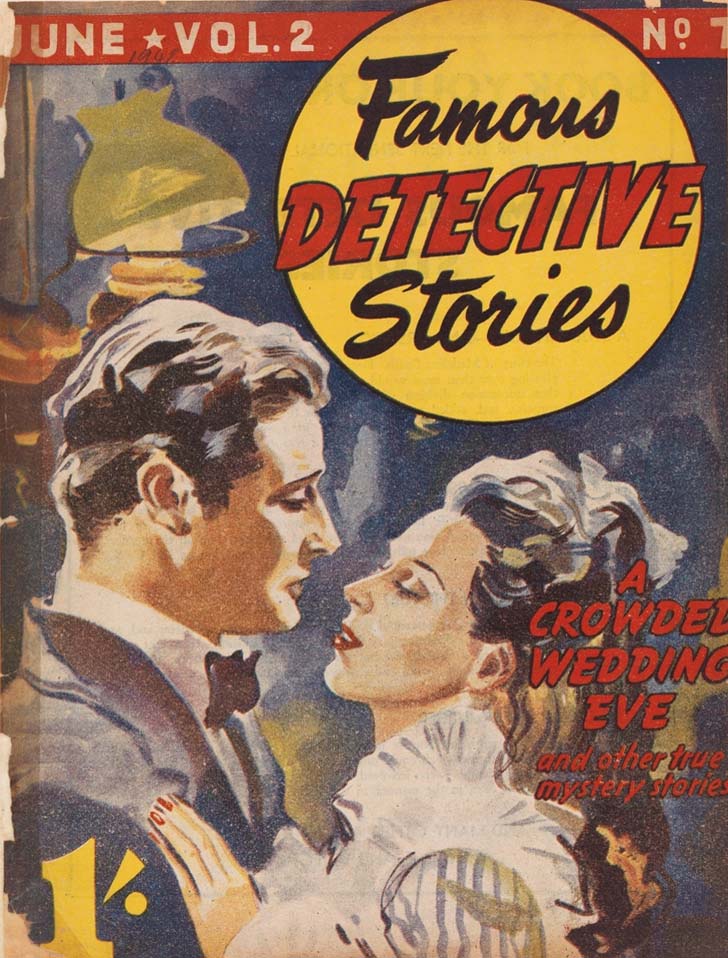 Famous Detective Stories (Frank Johnson, 1946 series) v2#7 (June 1948)