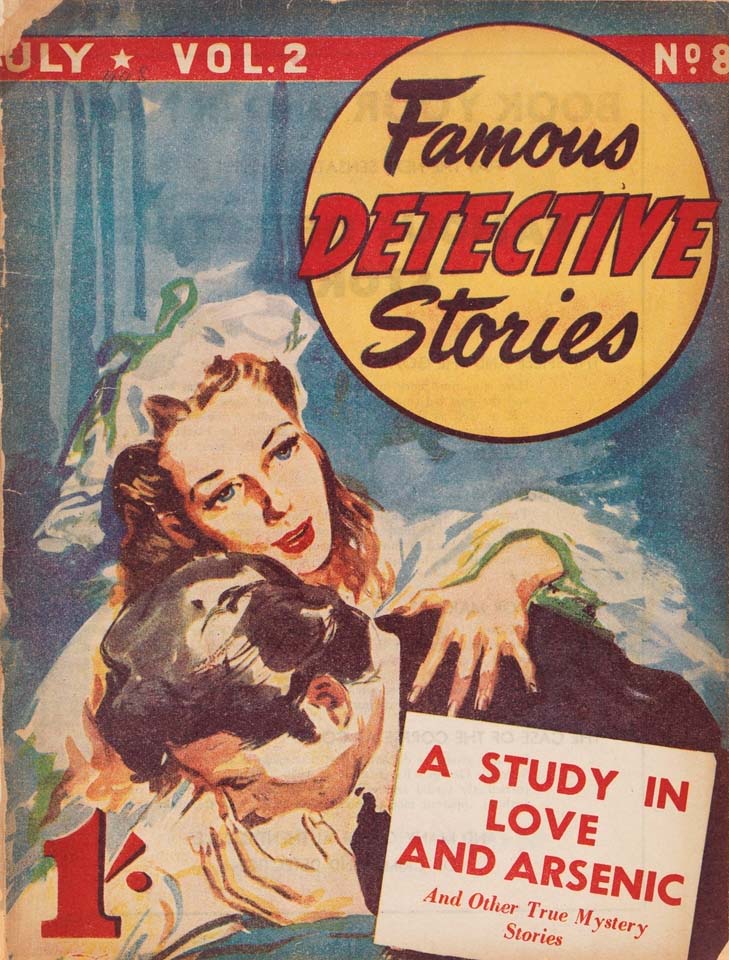 Famous Detective Stories (Frank Johnson, 1946 series) v2#8 (July 1948)