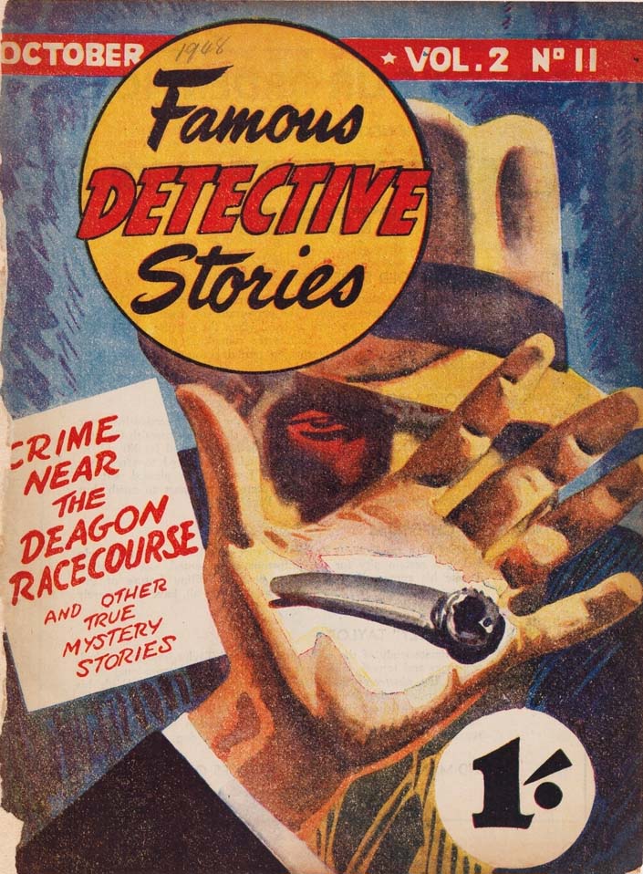 Famous Detective Stories (Frank Johnson, 1946 series) v2#11 (October 1948)
