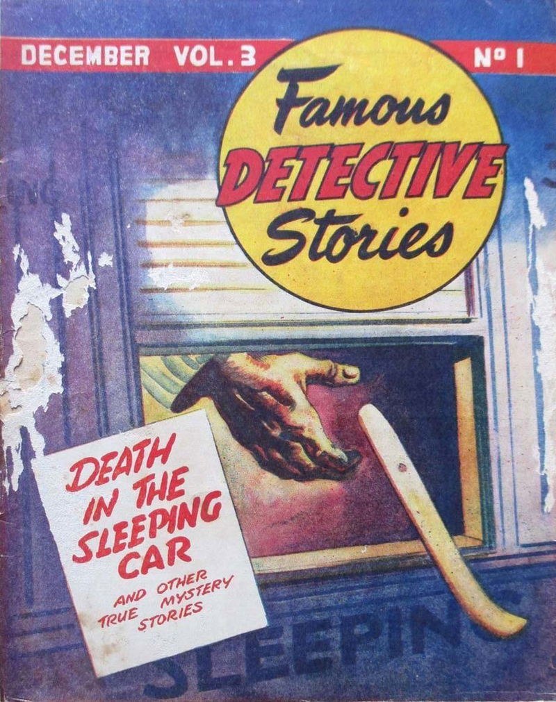 Famous Detective Stories (Frank Johnson, 1946 series) v3#1 (December 1948)