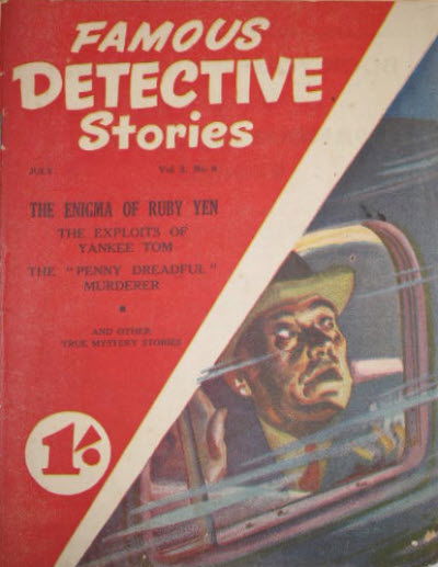 Famous Detective Stories (Frank Johnson, 1946 series) v3#8 July 1949