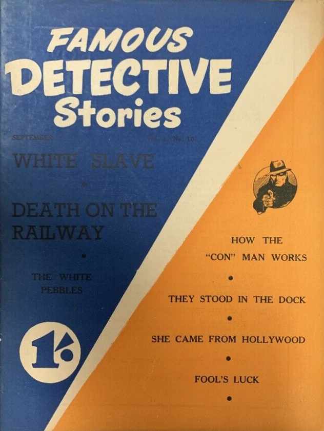 Famous Detective Stories (Frank Johnson, 1946 series) v3#10 (September 1949)