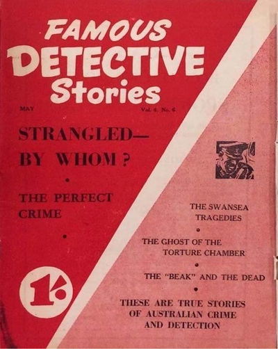 Famous Detective Stories (Frank Johnson, 1946 series) v4#6 (May 1950)