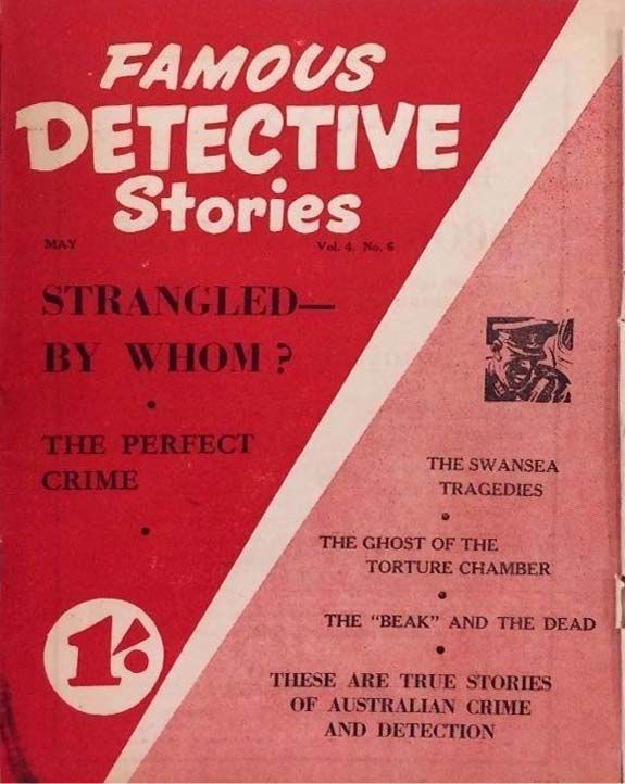 Famous Detective Stories (Frank Johnson, 1946 series) v4#6 (May 1950)