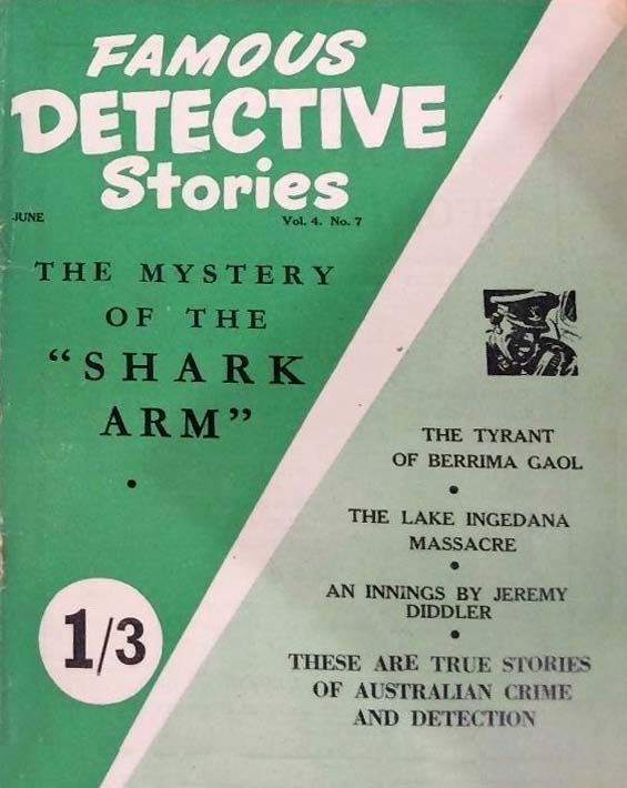 Famous Detective Stories (Frank Johnson, 1946 series) v4#7 (June 1950)