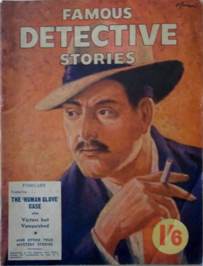 Famous Detective Stories (Frank Johnson, 1946 series) v7#1 February 1953