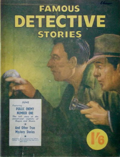 Famous Detective Stories (Frank Johnson, 1946 series) v7#5 (June 1953)