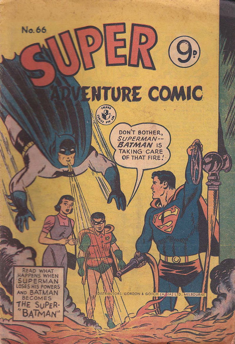 Super Adventure Comic (Colour Comics, 1950 series) #66 ([December 1955])