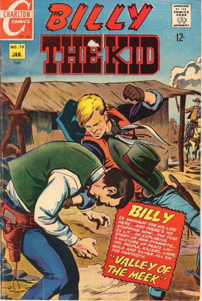 Billy the Kid (Charlton, 1957 series) #70 (January 1969)