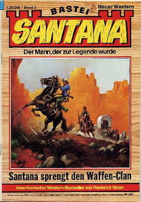 Santana (Bastei Verlag, 1976? series) #2