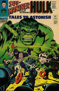 Tales to Astonish (Marvel, 1959 series) #81