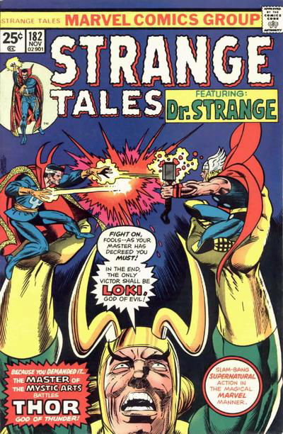 Strange Tales (Marvel, 1973 series) #182 November 1975