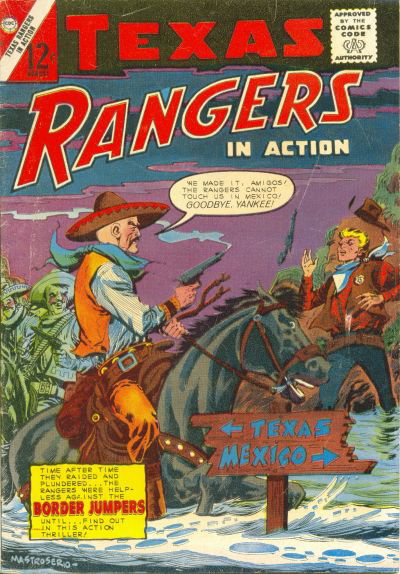 Texas Rangers in Action (Charlton, 1956 series) #51 August 1965