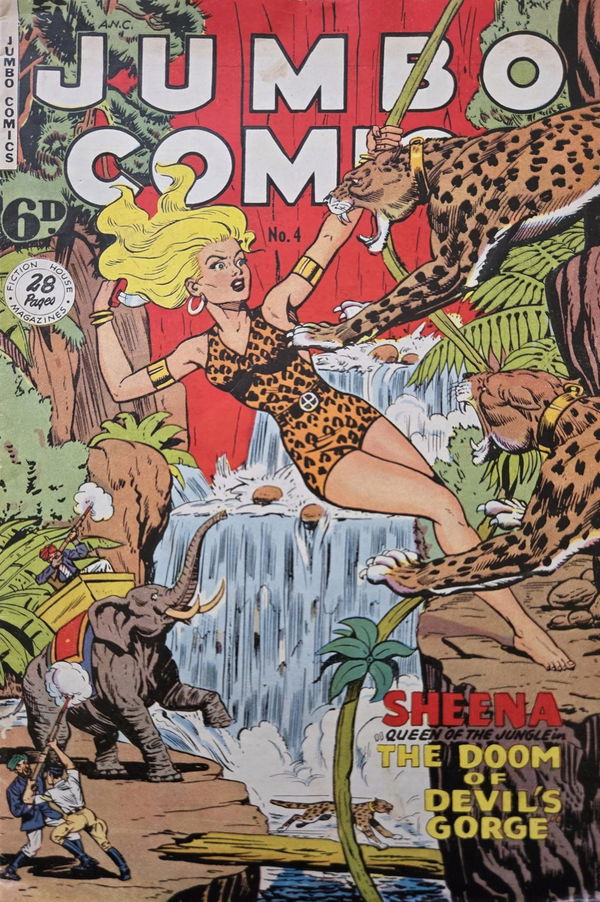 Jumbo Comics (HJ Edwards, 1950 series) #4 ([September 1950?])