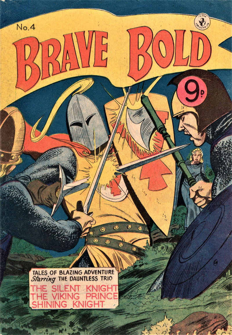 The Brave and the Bold (Colour Comics, 1956 series) #4 ([May 1956])