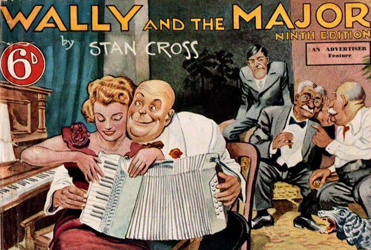 Wally and the Major [Advertiser] (Herald and Weekly Times, 1942 series) #9 ([December 1950])