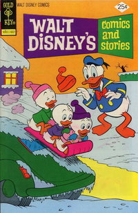 Walt Disney's Comics and Stories (Western, 1962 series)  v36#5 (425) (February 1976) — Sleighing on Car
