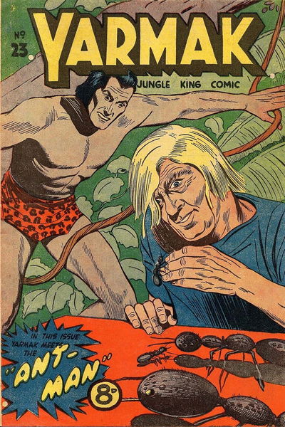 Yarmak Jungle King Comic (Youngs, 1949 series) #23 [September 1951]