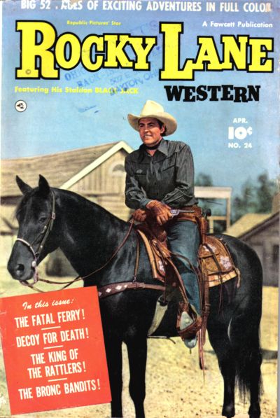 Rocky Lane Western  #24 (April 1951)