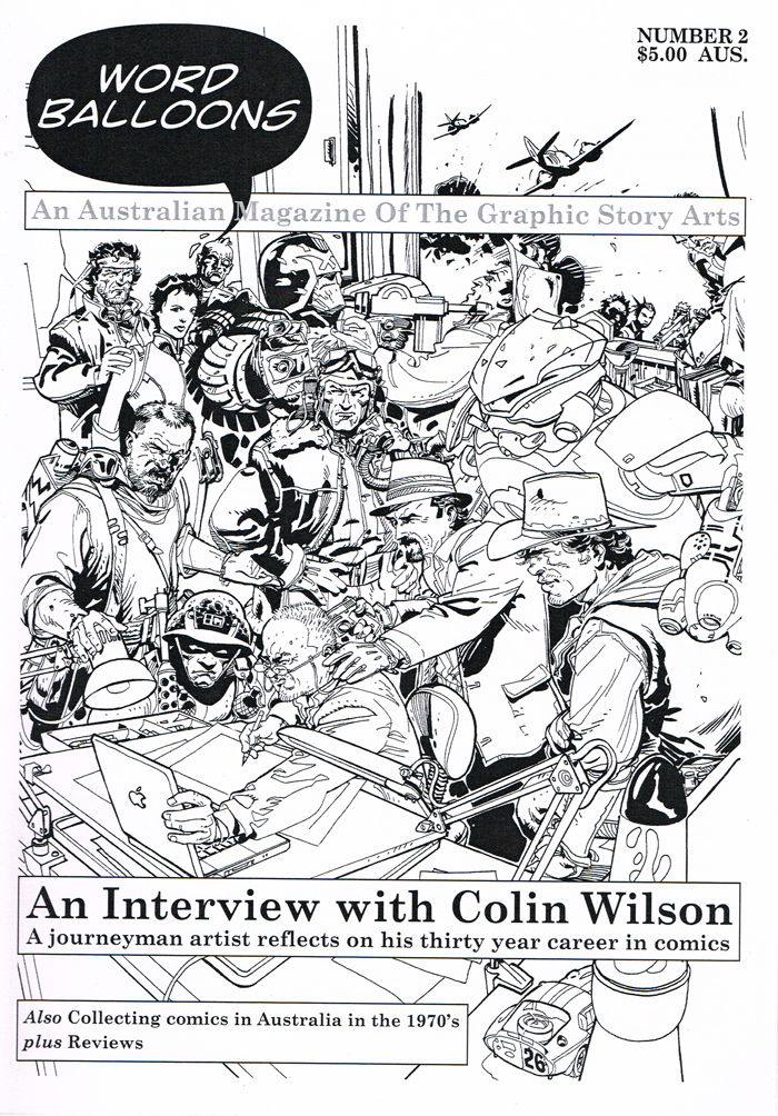 Word Balloons (Second Shore, 2006 series) #2 (June 2006)