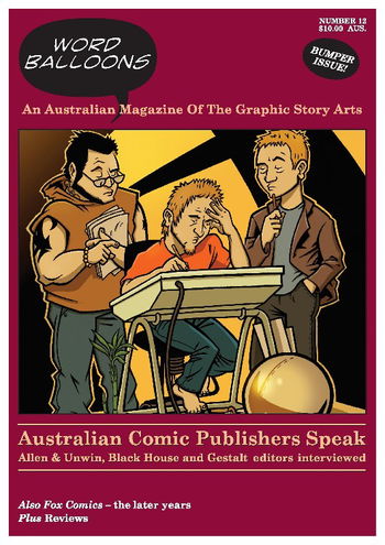 Australian Comic Publishers Speak