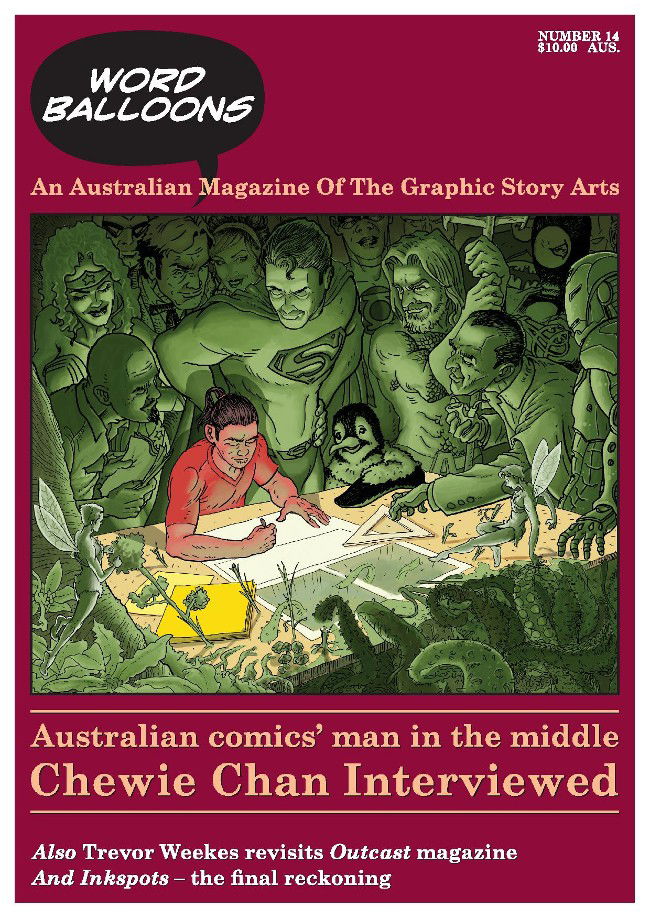 Word Balloons (Second Shore, 2006 series) #14 (April 2012)