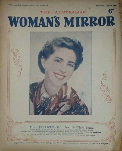 The Australian Woman's Mirror  v28#37 (6 August 1952)