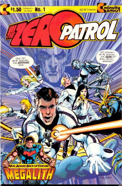 Zero Patrol (Continuity, 1984 series) #1 (November 1984)