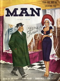 Man [Man Magazine] (Man, 1946 series)  v44#1 (June 1958)