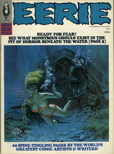 Eerie (Warren, 1966 series) #22 July 1969