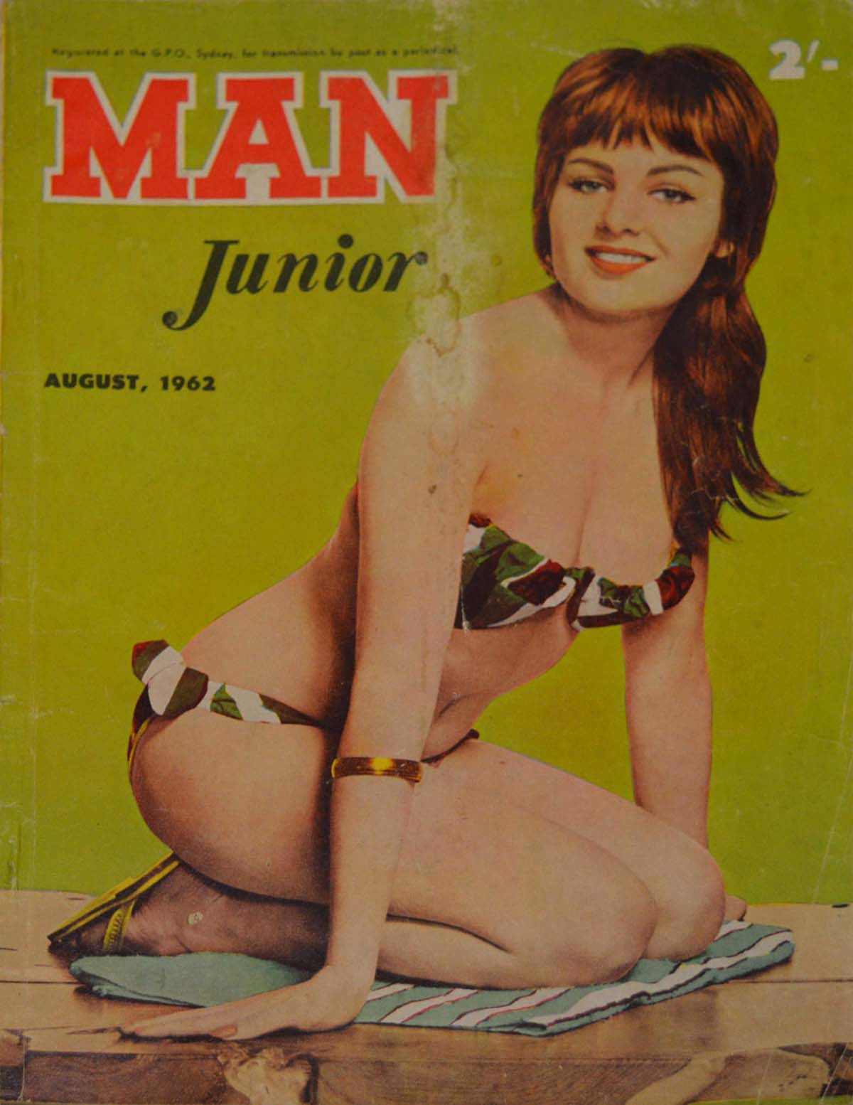 Man Junior (Man Jr, 1954 series) v17#6 (August 1962)